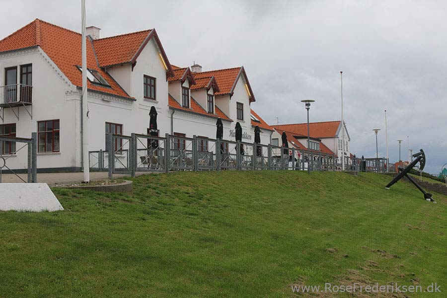 Camping på Læsø - Havnen og Kurbadet