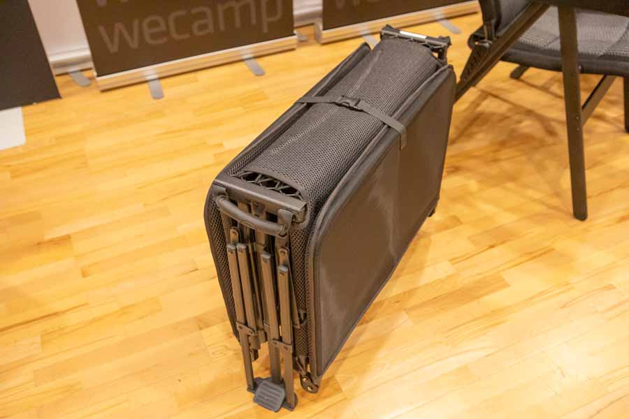 Westfield Aida fylder ikke meget i sammenklappet stand