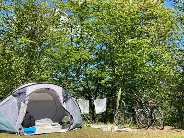 Bådsted Camping er forbeholdt telte og små teltvogne