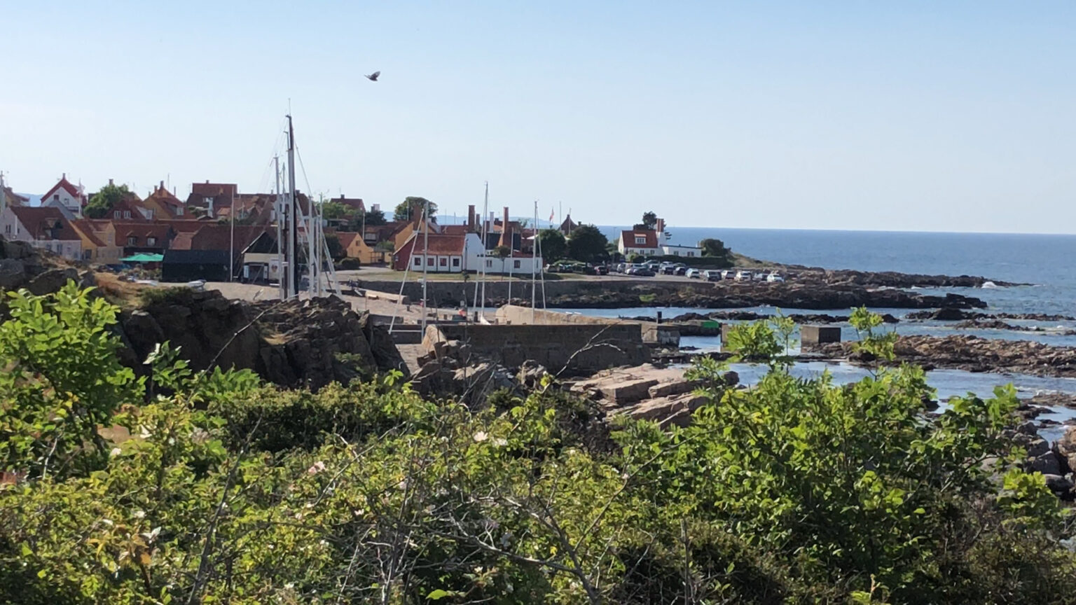 På teltcamping på Gudhjem Camping på Bornholm Del 1 Fantastiske Ferier